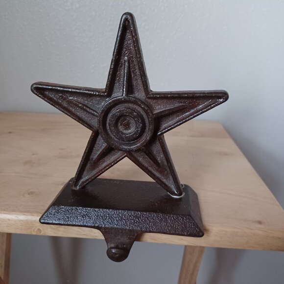 Metal Christmas Stocking Holder Star - Picture 5 of 7